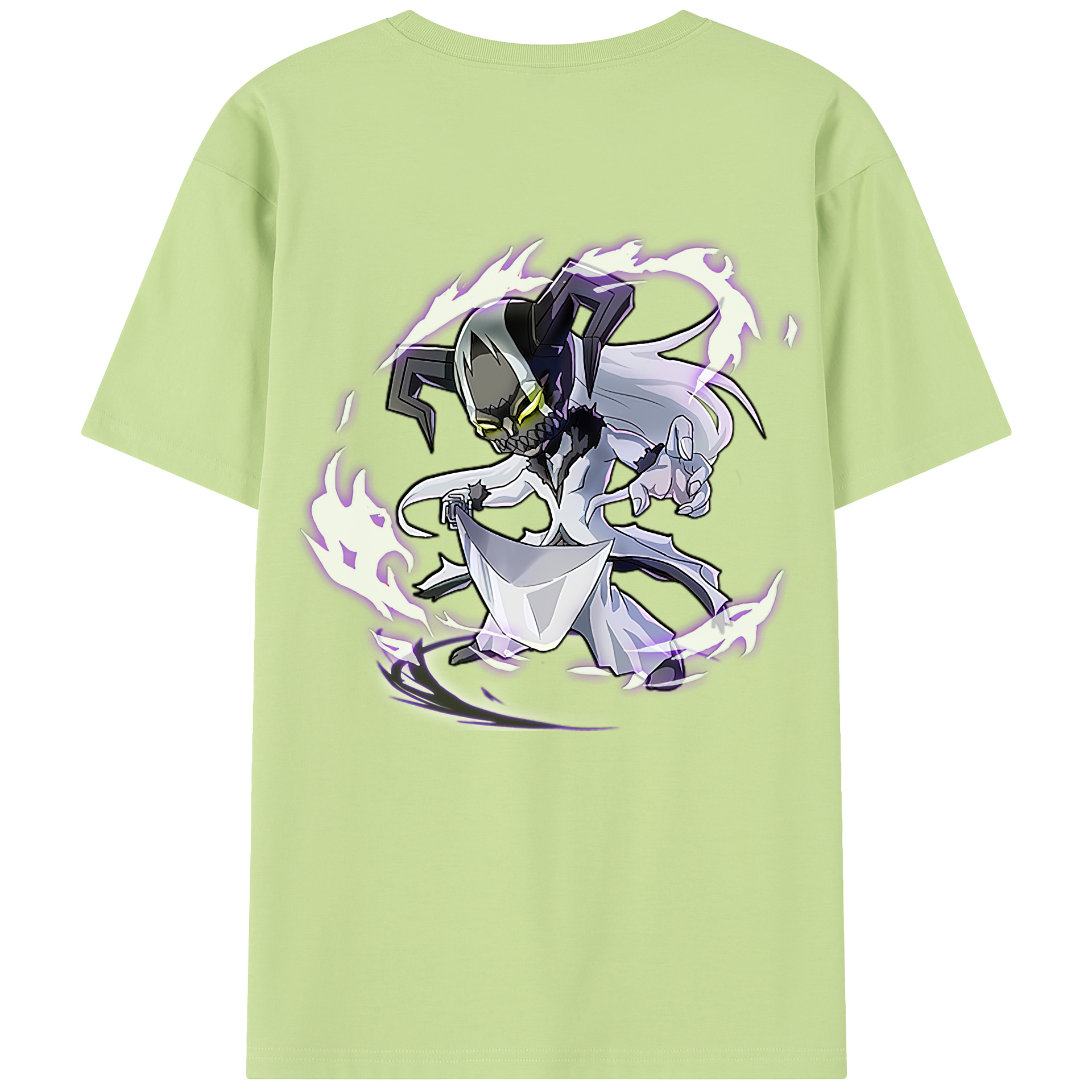 （画像用） ブリーチ 黒崎一護（くろさき いちご）BLEACH Kurosaki Ichigo 綿100％半袖Tシャツ（背面プリント）